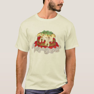 Eggplant Parm Parmesan Italian Restaurant Food T-Shirt