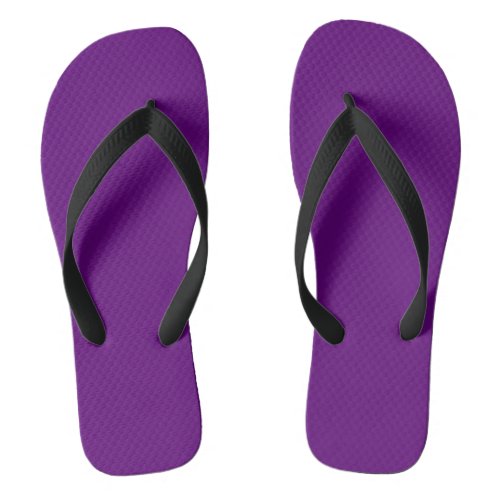 Eggplant Purple Classic Thong Flip Flops