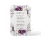 Eggplant Purple Plum Ivory White Seating Chart    
