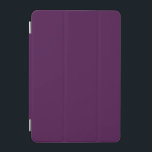 Eggplant Purple Solid Color iPad Mini Cover<br><div class="desc">Eggplant Purple Solid Color</div>