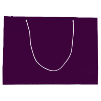 Personalized Purple Gift Bags, Plum, Eggplant, Purple Gift Bag