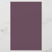Eggplant Solid Color (Back)