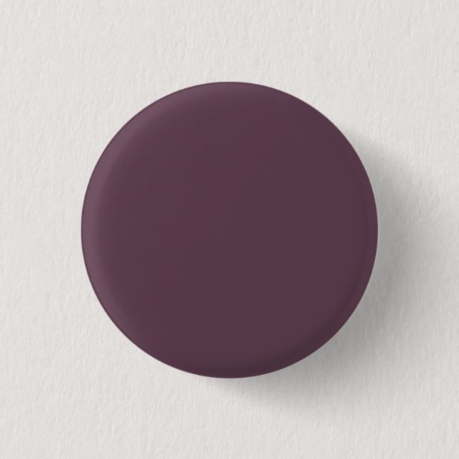 Eggplant Solid Color Button (Front)