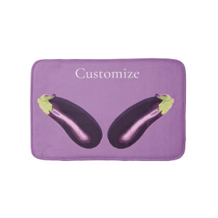 Eggplant Thunder_Cove Bath Mat