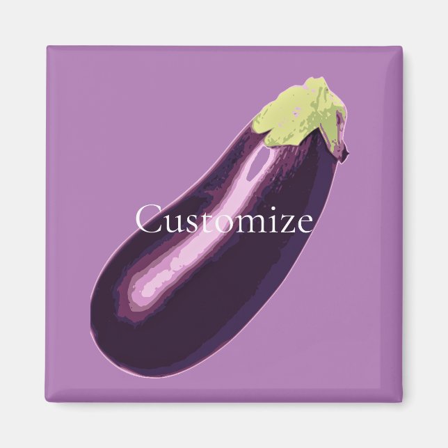 Eggplant Thunder_Cove  Magnet (Front)