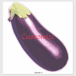 Eggplant Thunder_Cove Sticker