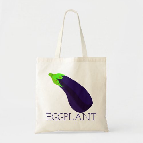 Eggplant Tote Bag