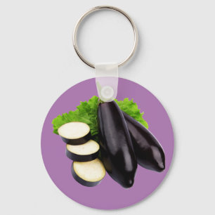 eggplants 2 keychain