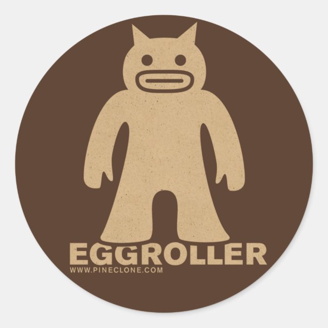 EGGROLLER sticker (Front)