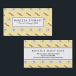 Eggs and Bacon Breakfast Foodie Funny Pattern Business Card<br><div class="desc">This funny and cool eggs and bacon breakfast foodie funny pattern is perfect for the trendy and stylish person. Its humorous and playful design is great for many gifts and occasions. Enjoy this hand drawn and fun illustration pattern for your next purchase; for yourself,  your friends,  or your family!</div>