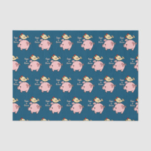 Eggs And Bacon Tissue Paper