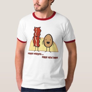 Eggs and Bakey Ringer T-Shirt
