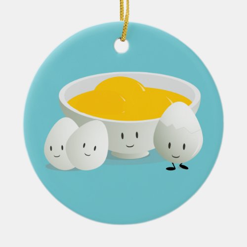 Eggs and Egg Yolks  Ornament