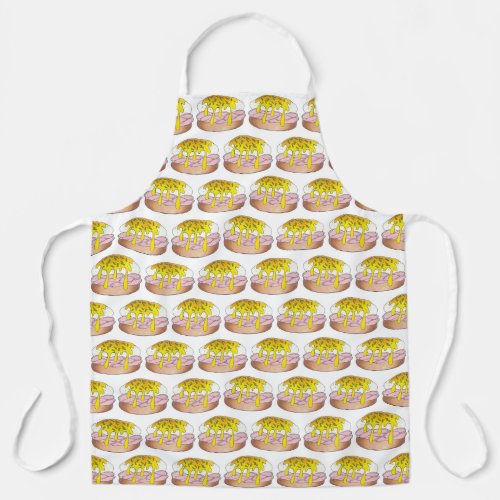 Eggs Benedict Brunch Food Poached Egg Ham Muffin Apron