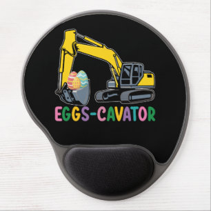 Eggs Cavator Easter Egg Hunt Excavator Gel Mouse Pad