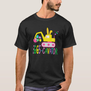 Eggs Cavator Easter Egg Hunt For Boys Girls Kids T-Shirt