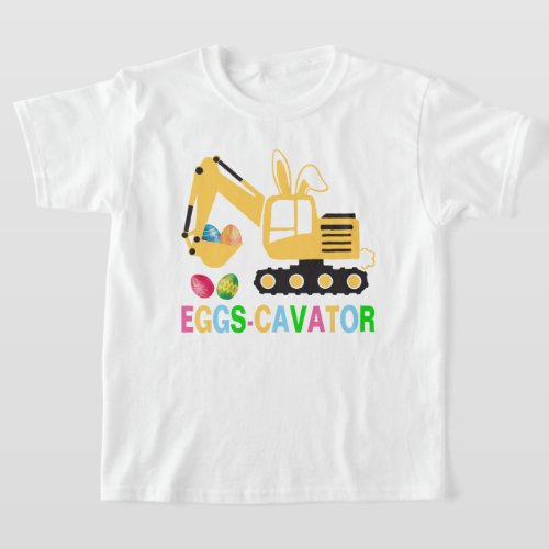 Eggs_Cavator Easter T_Shirt