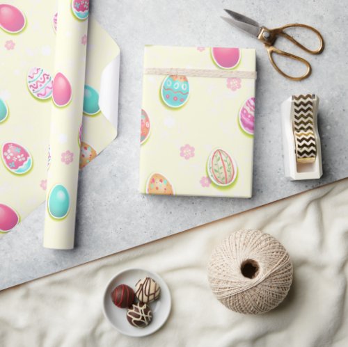 Eggs For Easter Wrapping Paper