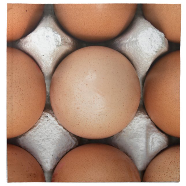 Eggs in a box napkin (Front)
