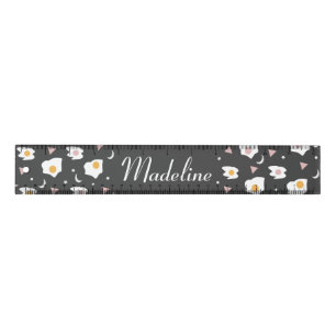 Eggs Moon Pattern  Name Ruler