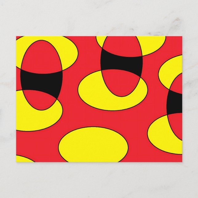 Eggs of a Demon - Ken Gage Abstract Art Postcard (Front)