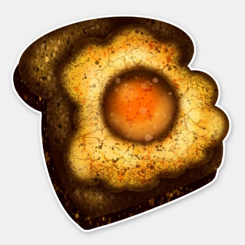 Eggs on Toast Sticker