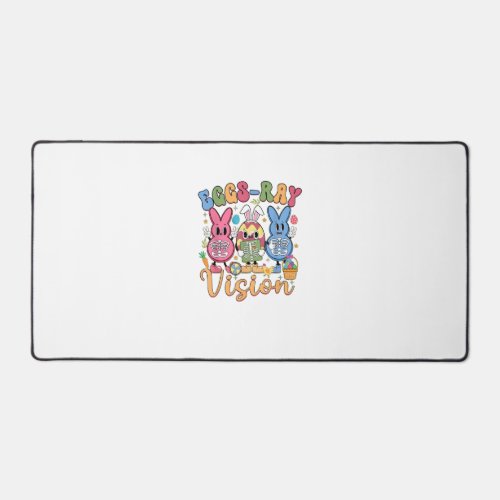 Eggs Ray Vision Happy Easter Day Xray Technician R Desk Mat