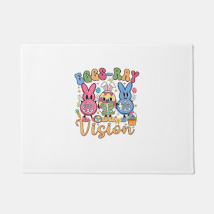 Eggs Ray Vision Happy Easter Day Xray Technician R Doormat