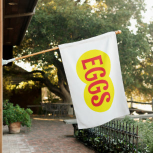  EGGS SIGN FLAG