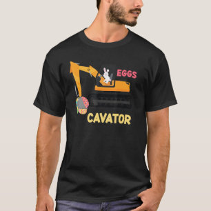 Eggscavator Easter Day Easter Egg Hunt T-Shirt