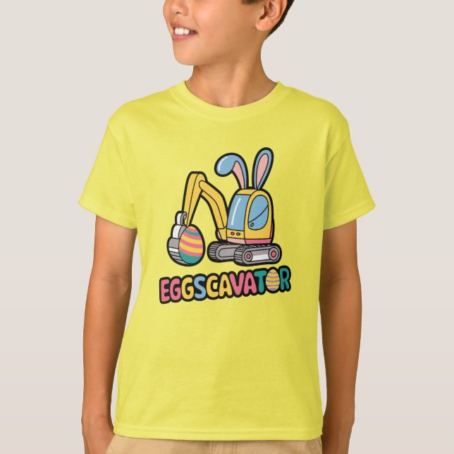 Eggscavator T-Shirt (Front)