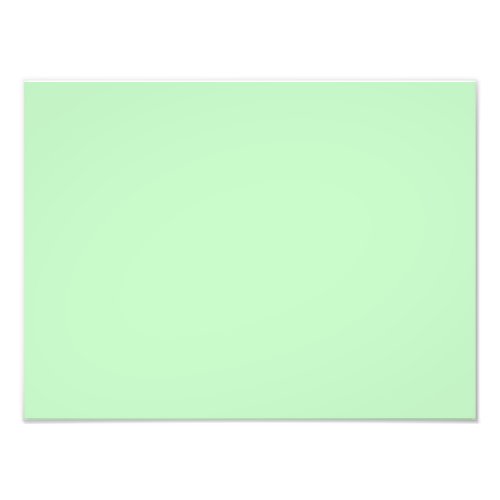 Eggshell Blue Green Pastel Color Background Photo Print