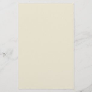 Eggshell-colored Stationery
