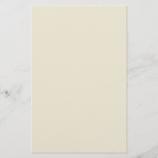 Eggshell-colored Stationery (Front)