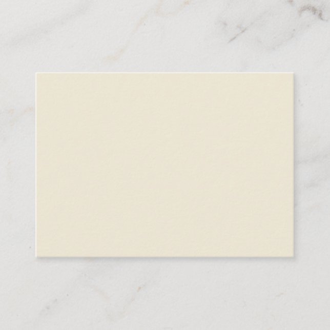 Eggshell Solid Color Enclosure Card (Front)