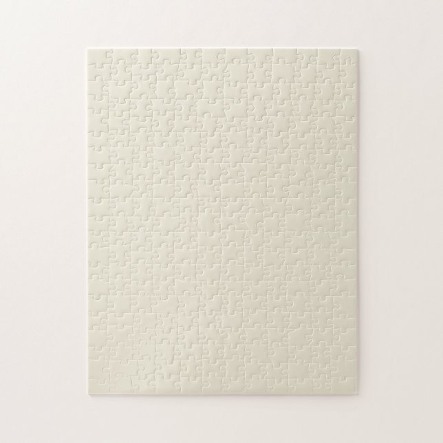 Eggshell Solid Color Jigsaw Puzzle (Vertical)