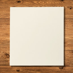 Eggshell Solid Color Notepad