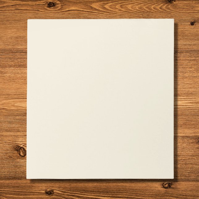Eggshell Solid Color Notepad (Creator Uploaded)
