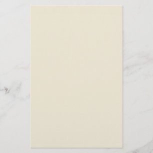 Eggshell Solid Color Stationery