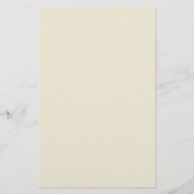 Eggshell Solid Color Stationery (Front)