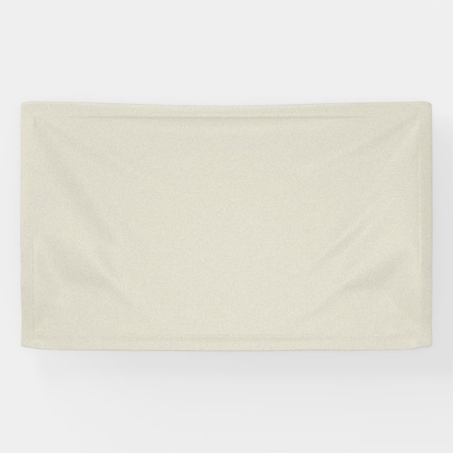 Eggshell White Star Dust Banner (Horizontal)