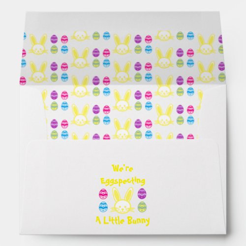 Eggspecting A Little Bunny Envelope