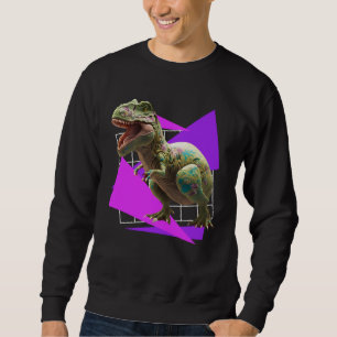 Eggspert Easter Eggs Hunt Dinosaur Easter Bunnies  Sweatshirt