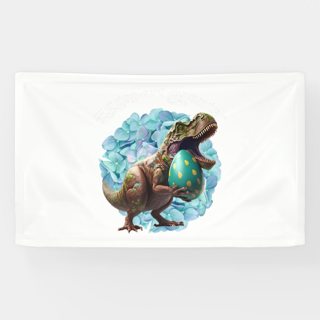 Eggspert Hunter Easter Egg Hunting Easter Banner (Horizontal)