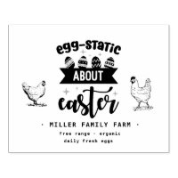 Eggstatic Easter | Egg Carton Stamp