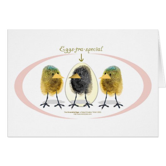 Eggstra-special, thats what you are! cards (Front Horizontal)