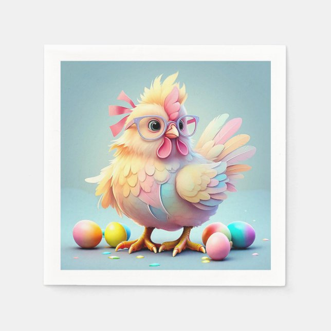 " EGGSTRAORDINARY DELIGHT " NAPKINS (Front)