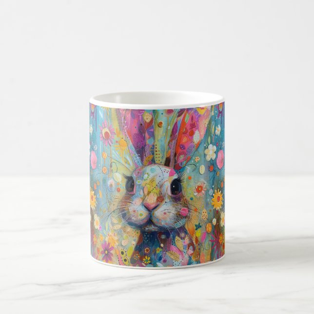 Eggstraordinary Moments: Easter Bunny Treasures Coffee Mug (Center)