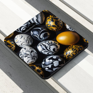 "Eggstraordinary Swirls" Stadium Seat Cushion