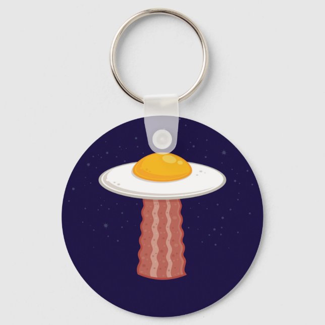 Eggstraterrestrial Keychain (Front)